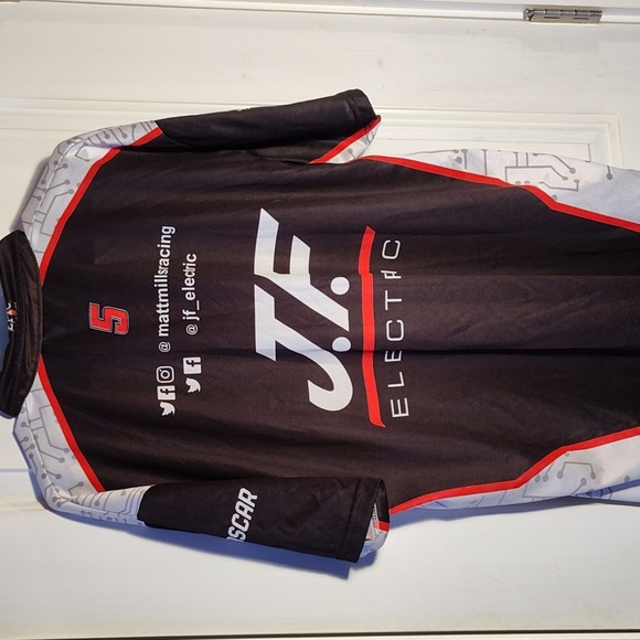 Official NASCAR pit crew shirt for BJ McLeod. Size Large (Men's) - Picture 5 of 6